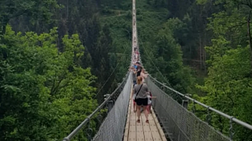 Cel mai înalt pod suspendat din Europa va fi CONSTRUIT într-o comună din România