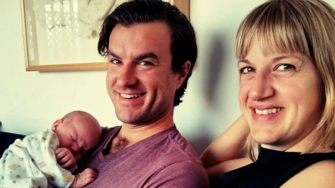 FOTO. Primul bebeluș din istorie cu trei părinți 