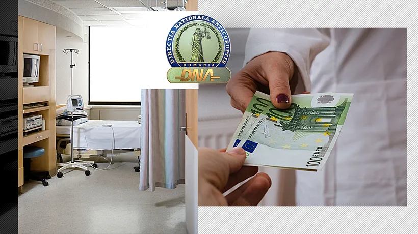 Șeful de secţie de la Spitalul de Psihiatrie din Sibiu, acuzat de DNA de luare de mită. Medicul prefera banii, dar nu refuza brânza sau cârnații