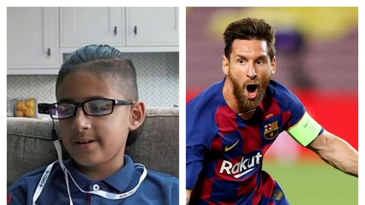 Gestul impresionant făcut de Messi pentru un băiețel din Anglia: „Emoţia a fost incredibilă. A fost un moment magic”