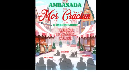 (P) Ambasada lui Moș CRĂCIUN se mută în parcul MOGOȘOAIA, în perioada 6-24 DECEMBRIE