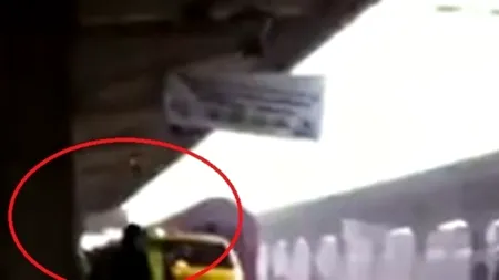 De ce a ajuns un taxi pe peronul Gării de Nord? Răspunsul CFR SA