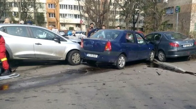 Grav accident în București: șase pietoni răniți pe trotuar în zona Tineretului