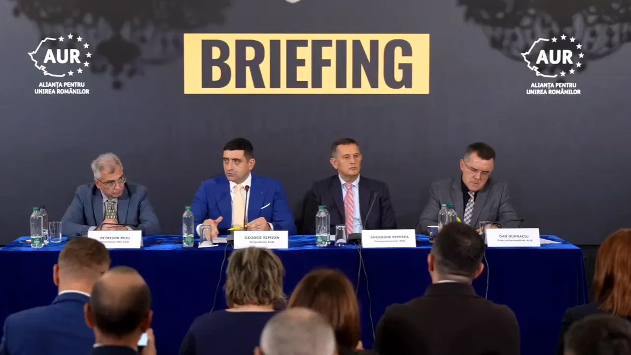 Gheorghe Piperea este anunțat candidatul AUR pentru Primăria Capitalei. La alegerile trecute, partidul a mers pe mâna Ancăi Alexandrescu, care s-a calificat pe locul 2, după Ciprian Ciucu
