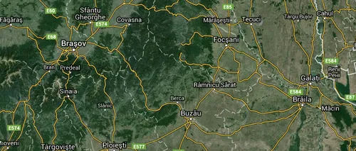 Cutremur de 3,4 grade în zona Vrancea, cu epicentrul în județul Buzău