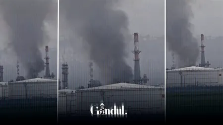 O rafinărie din Haifa, în flăcări după un atac al Iranului
