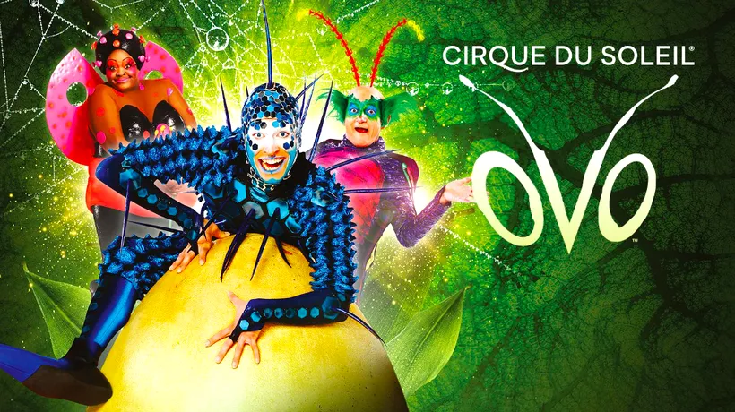 Cirque du Soleil revine la București cu cel mai nou show, OVO