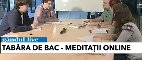 TABĂRA DE BAC 2012. Meditații online la matematică. Lecția nr. 2