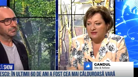 VIDEO | Florinela Georgescu: „Vara aceasta a fost una dintre cele mai călduroase veri din ultimii 60 de ani”