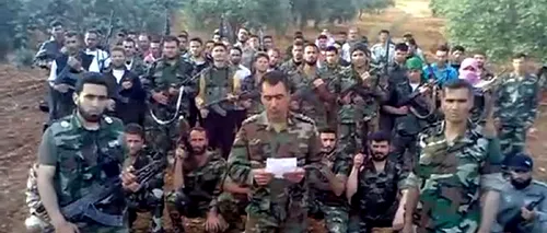 Un general sirian și doi colonei au dezertat luni, fugind în Turcia
