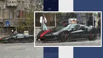 Imagini sfidătoare în Capitală. Un Ferrari, de jumătate de milion de euro, a fost parcat ostentativ, pe toată lățimea unei treceri de pietoni. Cui aparține bolidul