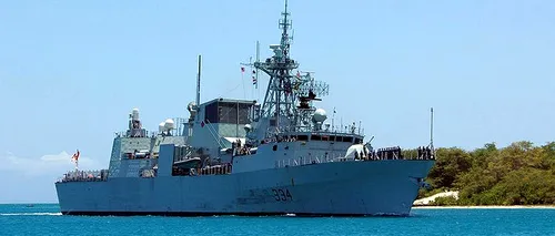 O fregată canadiană vine în sprijinul forțelor NATO din Europa