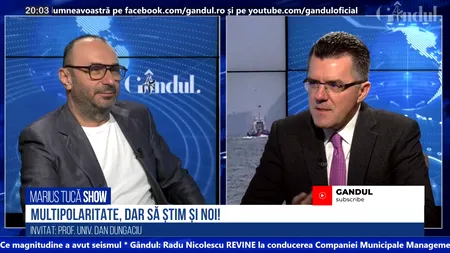 VIDEO | Dan Dungaciu, analist de politică externă: „Întâlnirea dintre Putin și Xi nu are legătură cu Ucraina”