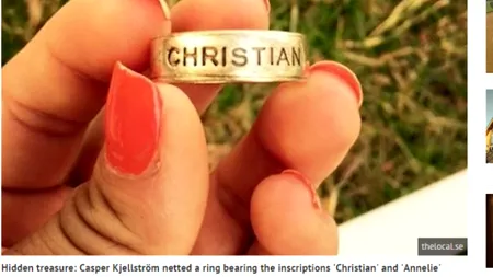 Un băiețel din Suedia a găsit în plasa lui, în timp ce pescuia midii, un inel de logodnă. Ce s-a întâmplat mai departe este uimitor
