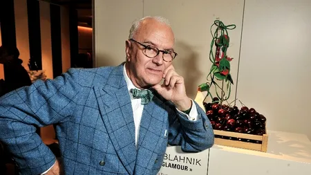 Manolo Blahnik: Locuiesc într-un mausoleu al pantofilor