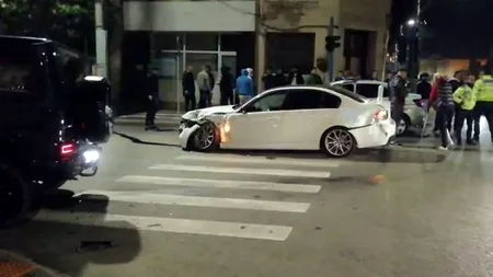 Om de afaceri din Oltenia, prins băut la volan după ce a provocat un accident și mașina sa de lux a sunat singură la 112