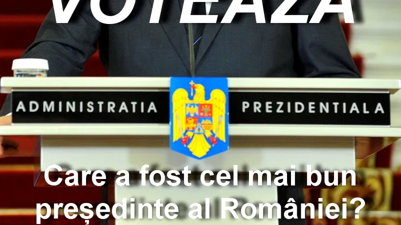SONDAJ. Care a fost cel mai bun președinte al României?