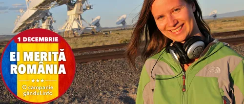 EI MERITĂ ROMÂNIA. Aurora Simionescu, cercetătoarea de 29 de ani care explorează universul la NASA: Să credeți întotdeauna în visurile voastre. VIDEO