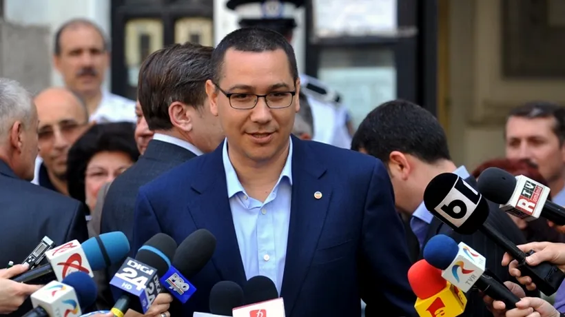 Ponta: Partidul fanariot PDL a furat la guvernare și crede că cineva din afară îl repune la putere