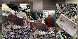 VIDEO. Un soldat ucrainean dezamorsează cu mâinile goale o bombă rusească. Dacă ar exploda, mina ar fi letală pe o rază de 50 de metri