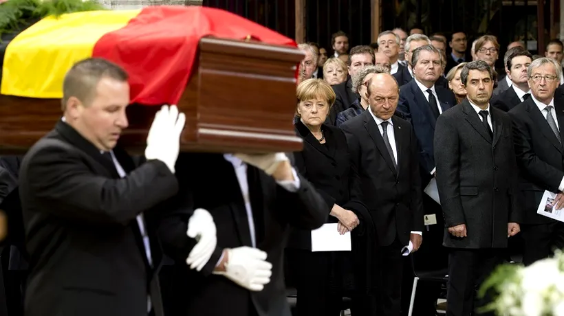 Băsescu și toți liderii PDL, la înmormântarea lui Martens