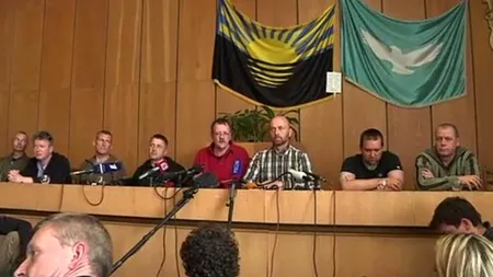 Rebelii proruși, conferință de presă cu observatorii OSCE capturați în Ucraina: „Sunt PRIZONIERI DE RĂZBOI