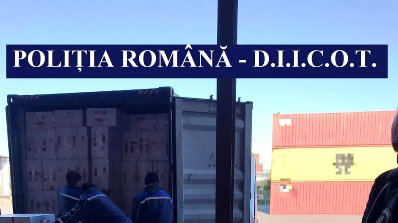 CONTRABANDĂ. Au fost găsite 10 milioane de ţigări aduse din Georgia