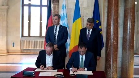 Marcel Ciolacu participă la semnarea MEMORANDUMULUI pe tema antreprenoriatului, IMM-urilor și Start-Ups, în Landul Bavaria