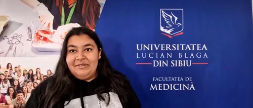 Lidia a fost ABANDONATĂ la naștere, dar acum studiază Medicina la Sibiu. „Vreau să ajut oamenii”