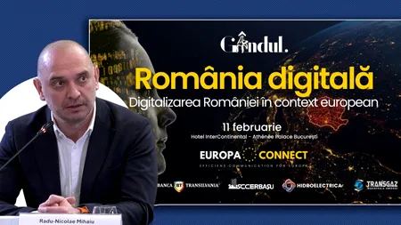 Deputatul Radu Mihaiu, la Conferința Europa Connect - România Digitală: „Digitalizarea administrației publice este lăsată voit pe ultimul loc”