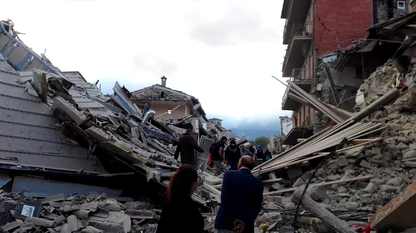 Situația românilor după seismul din Italia, MULT MAI GRAVĂ decât se credea: unul A MURIT, alți patru sunt în ...