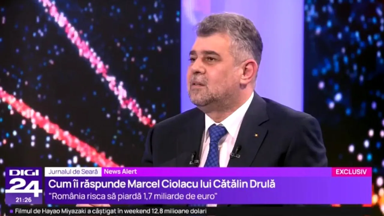 VIDEO | Marcel Ciolacu „l-a faultat” pe liderul USR, Cătălin Drulă: „Mi se pare așa mic de câteodată nici nu îmi vine să răspund”