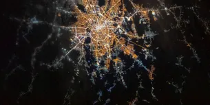Imaginea spectaculoasă cu Bucureștiul văzut noaptea din spațiu s-a viralizat
