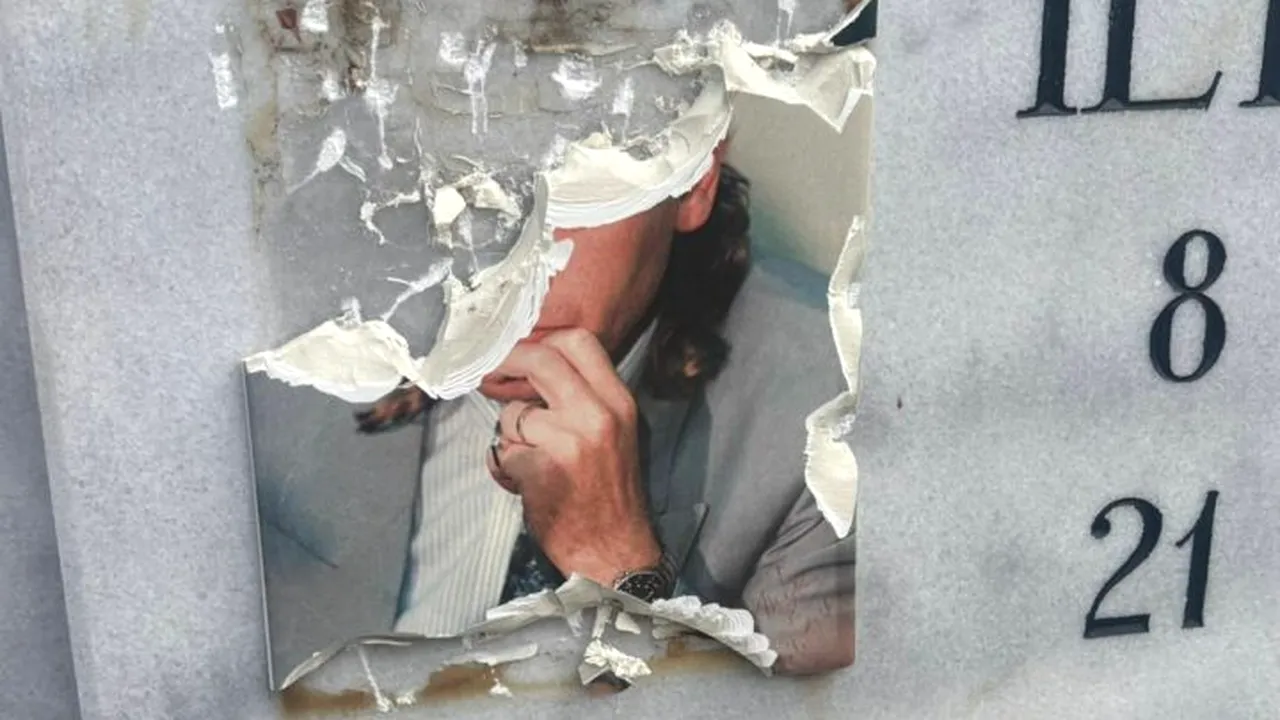 Mormântul lui Ilie Balaci a fost vandalizat. Poliția a întocmit un dosar penal