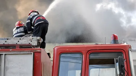 INCENDIU PUTERNIC la o fabrică de componente auto din Codlea