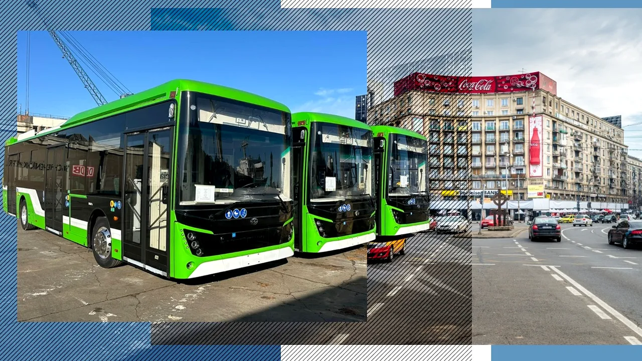 EXCLUSIV | Care sunt liniile pe care vor circula noile autobuze electrice aduse din China pentru București. Data exactă la care vor intra pe trasee