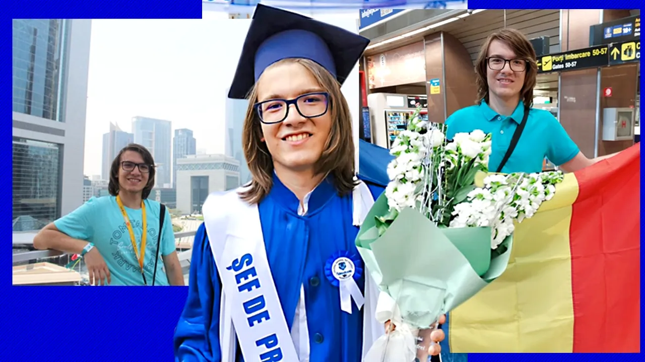 Tânărul de ZECE al Buzăului mai dă o șansă României. Olimpicul internațional va studia medicina în țară: 