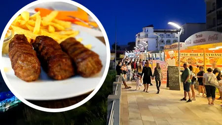 Cât costă o porție de 3 MICI, într-un restaurant din Eforie Nord, acum, pe final de sezon estival