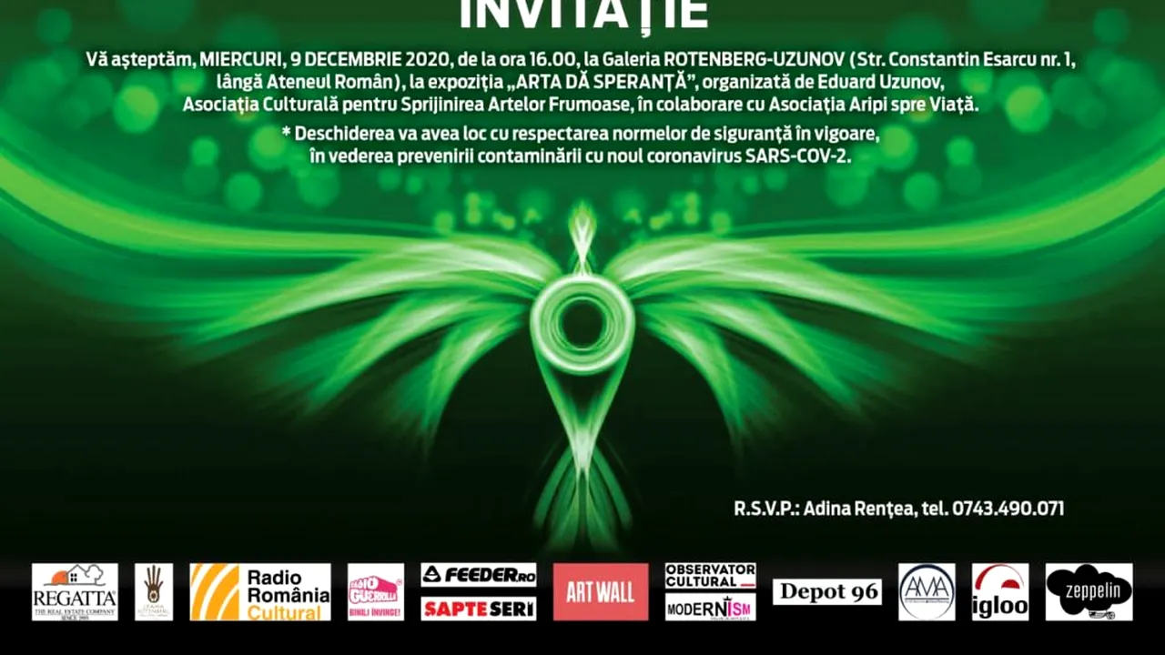 Peste 20 de artiști vor transforma etajul 6 al Institutului Clinic Fundeni, în galerie de artă pentru copiii grav bolnavi