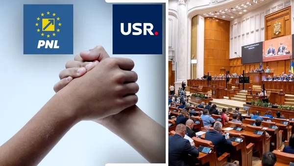 PNL și USR, punctaj comun de atac împotriva schimbărilor din conducerea Camerei Deputaților. Liberalii și USR-iștii au fost înlocuiți cu cei de la AUR