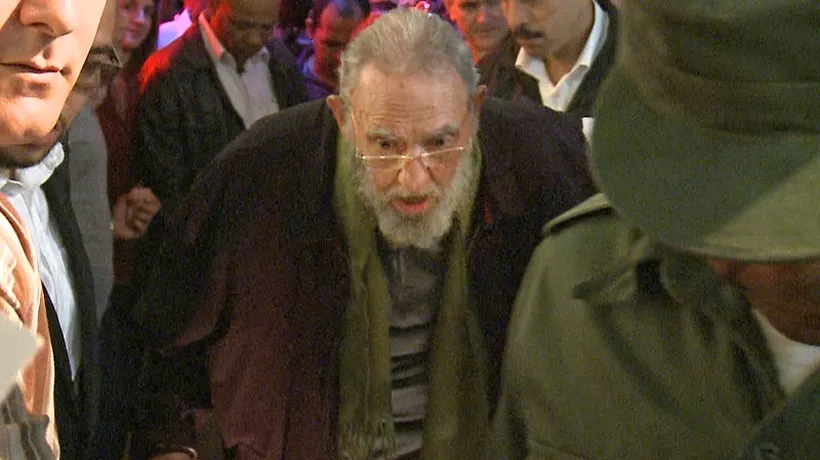 GALERIE FOTO: Apariție rară a fostului președinte Fidel Castro în public