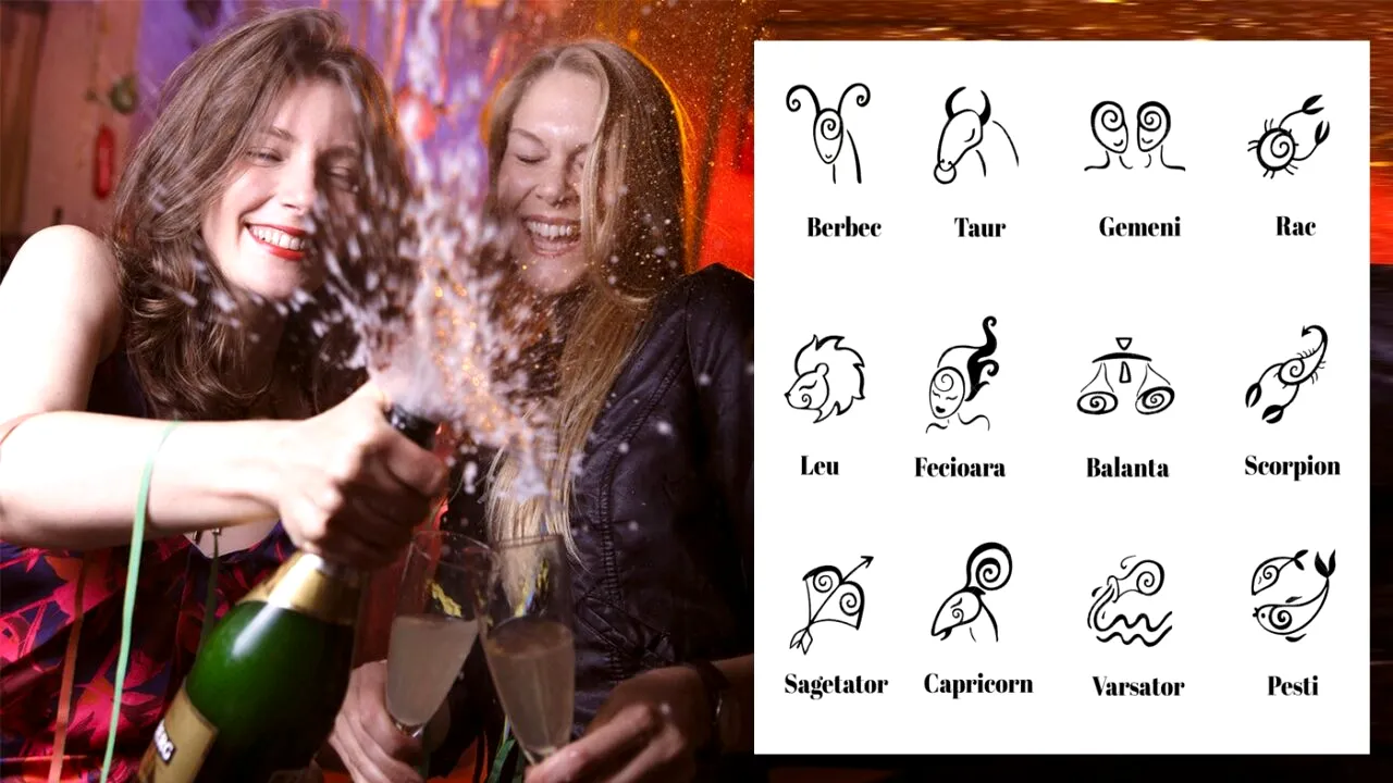 Cele mai fericite 3 ZODII de Revelion. Astrele le vor zâmbi în noaptea dintre 31 decembrie 2023 și 1 ianuarie 2024