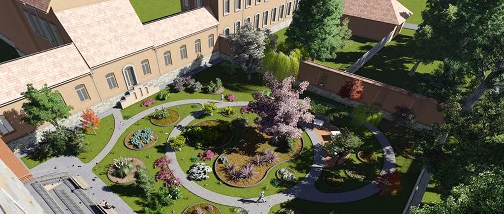 Grădină terapeutică, în care îți poți găsi pacea interioară, inaugurată în Sibiu