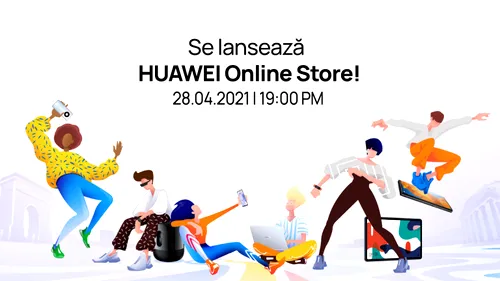 HUAWEI Online Store se lansează cu vouchere în valoare de 3.000 de lei, reduceri speciale și alte cadouri pentru clienți
