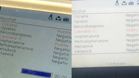 Un tânăr prins drogat la volan şi-a lăsat prietena să conducă în locul lui. Câteva ore mai târziu şi ea a ieşit pozitiv la cannabis