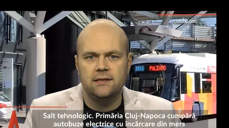 Autobuze ELECTRICE cu încărcare din mers în CLUJ-NAPOCA. O investiție de peste 115 milioane de lei