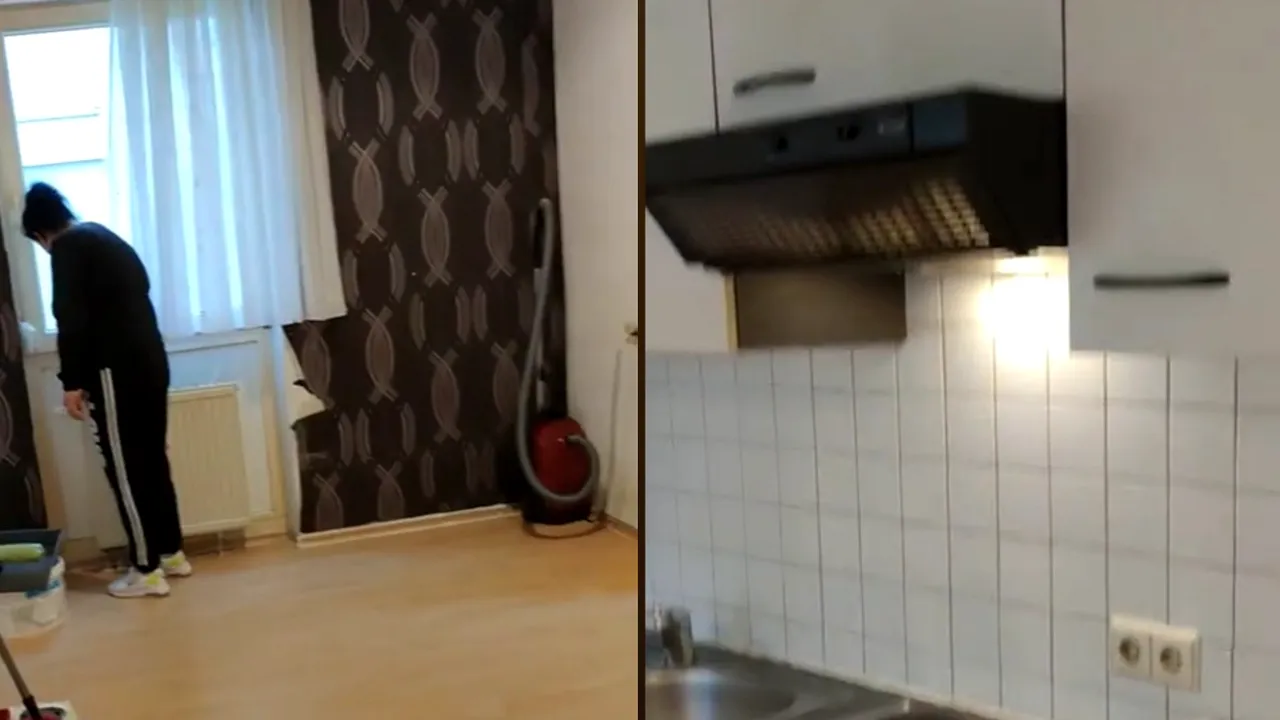 Cum arată un apartament închiriat cu 600 de euro de un roman în Germania: „Na, baby, ţi-am luat vilă