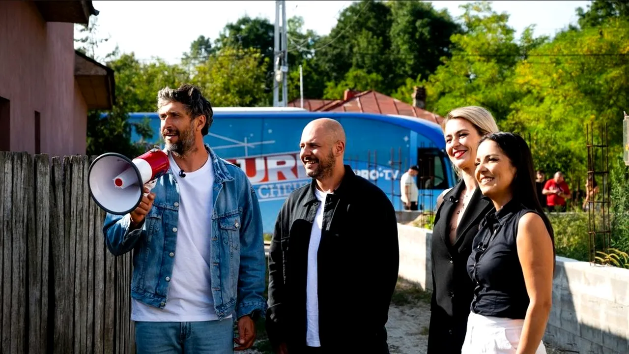 Lacrimi de bucurie și emoții la VISURI la Cheie. Cadoul special a lui Dragoș Bucur pentru surorile Anghel: „Fețele lor s-au luminat”
