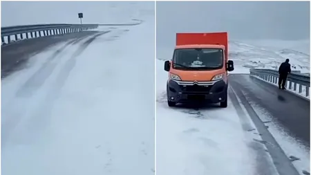 A nins pe Transalpina. Redeschiderea circulației pe drumul montan se amână