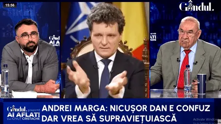 Mizele crizei politice. Andrei Marga: Nicușor Dan e confuz, dar vrea să supraviețuiască